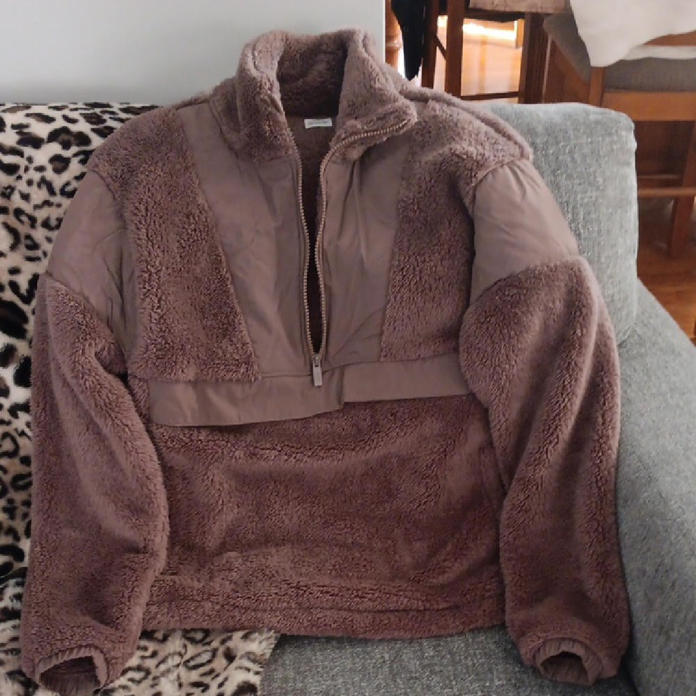 PINK Victoria's Secret Chocolate Teddy Hoodie